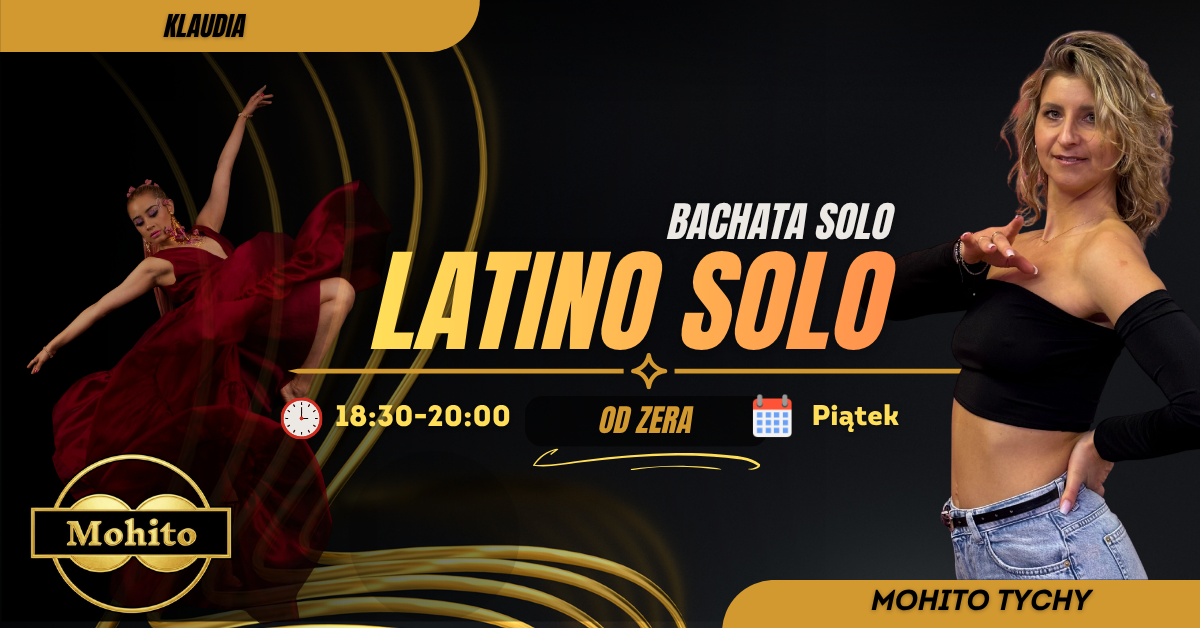 Latino: Bachata Solo z Klaudią – Nowy kurs od podstaw w piątki!